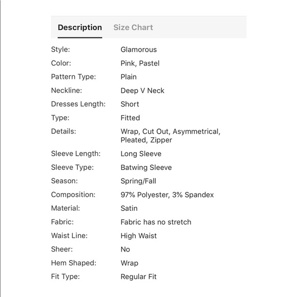 5⭐️ Caitlín Cocktail Satin Dress - Picture 6 of 7